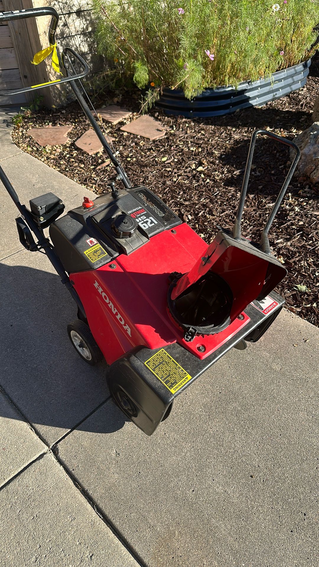 Honda Snow Blower Self Propelled Electric Start HS 621