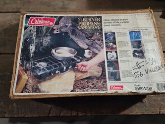 Coleman 5400A700 2-Burner Propane Camp Stove