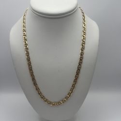14kt Yellow Gold Mariner Chain 20” 5.5mm