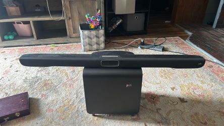 Polk Omni SB1 Plus Soundbar & Wireless Subwoofer – Works