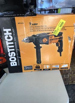 Bostitich 7amp Hammer Drill Kit