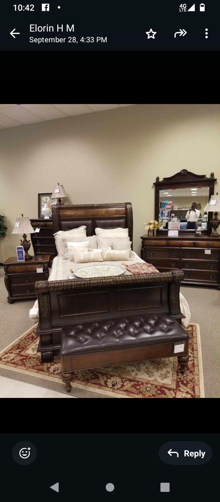 Complete Bedroom Set For Sale