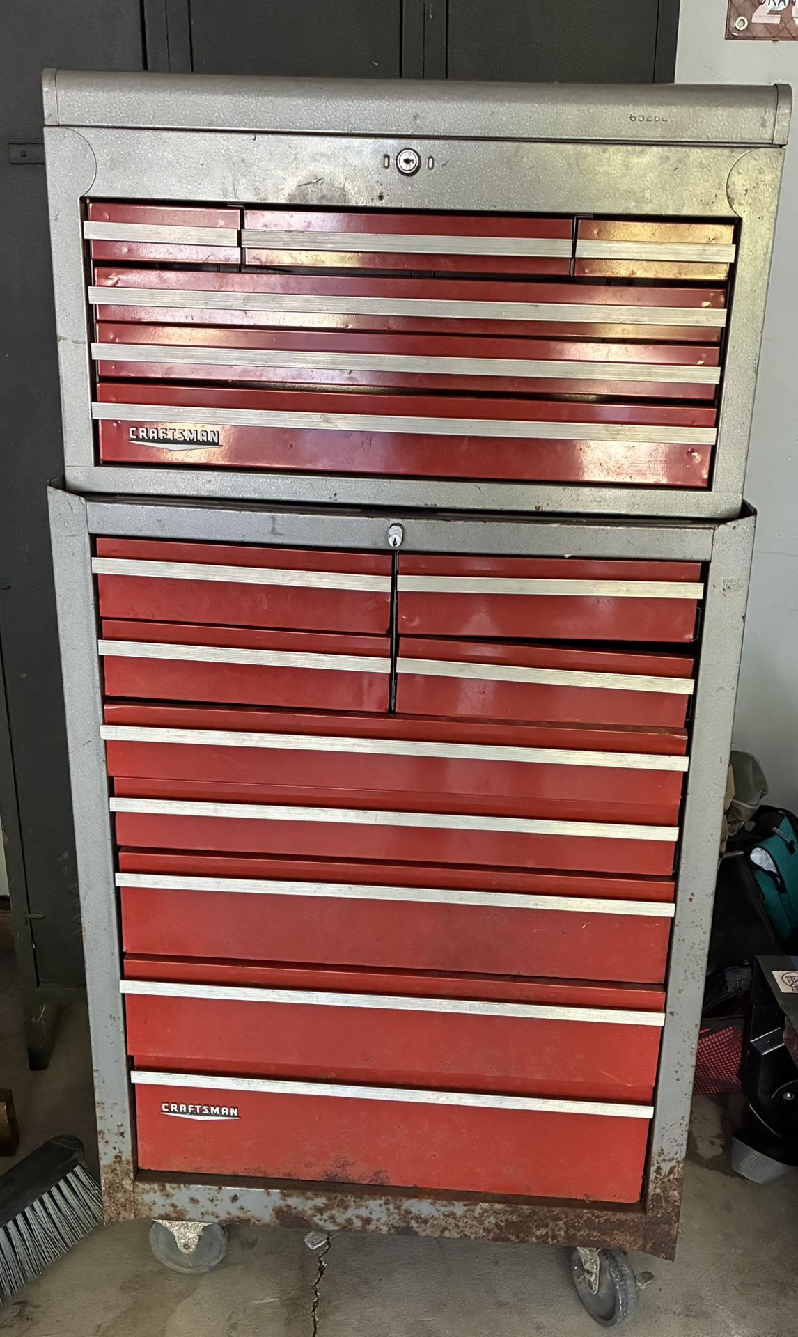 Vintage 1980’s Craftsman Toolbox