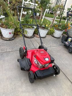 21 in. 144cc OHV 4-stroke engine 2-in-1 side discharge Gas Push Lawn Mower