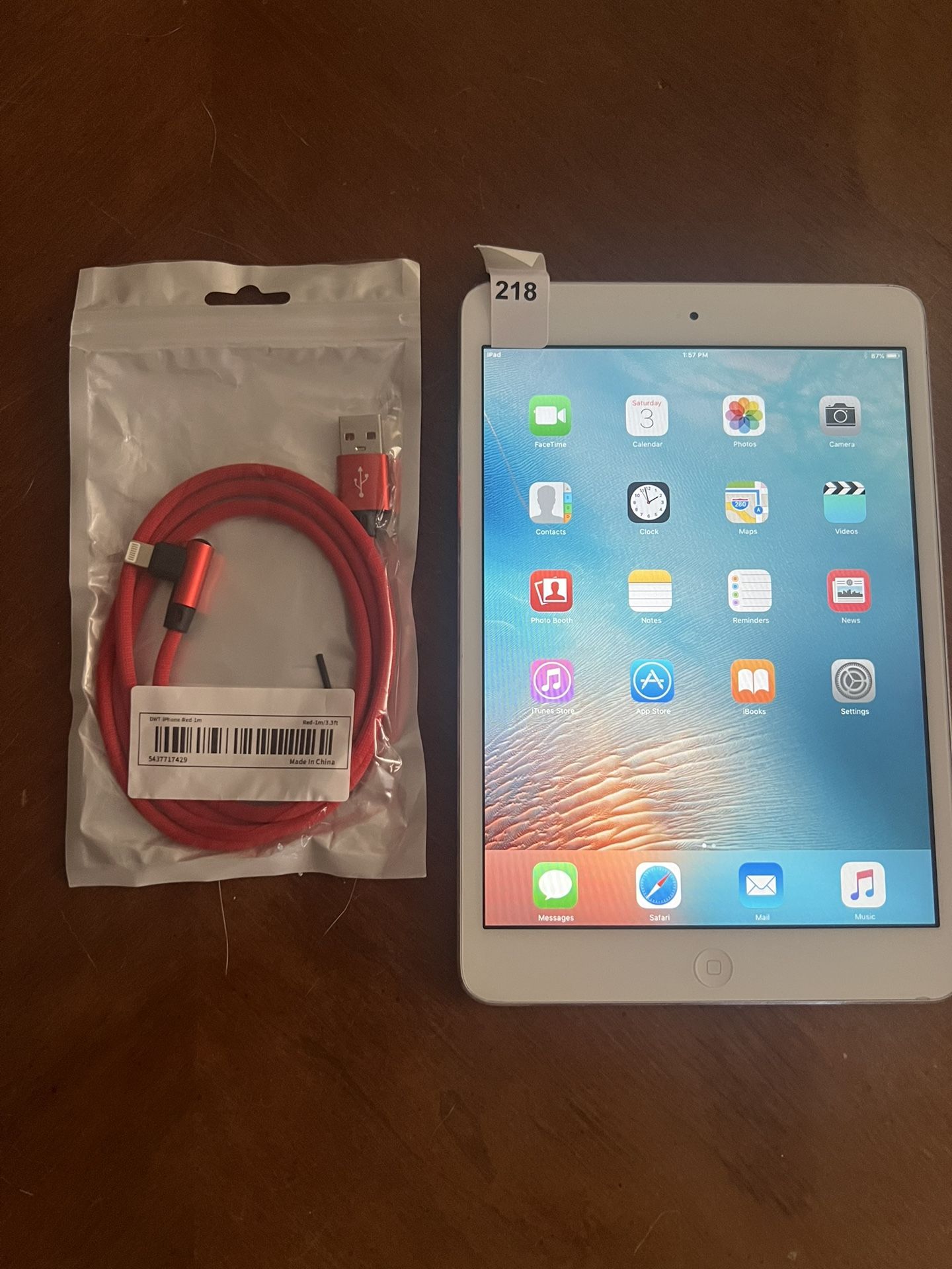 iPad Mini 1st Gen with Charger