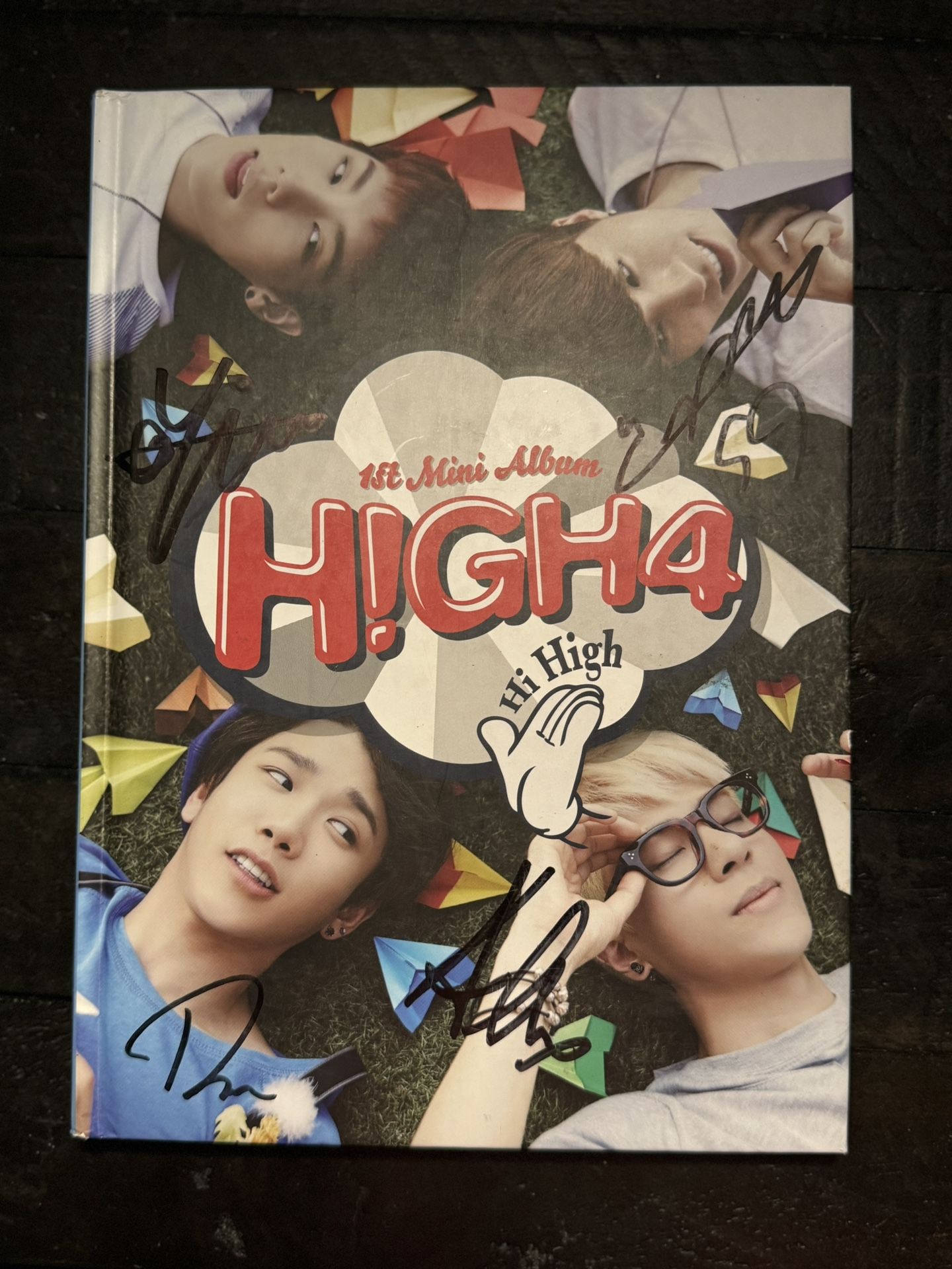 K-pop High4 Signed Album