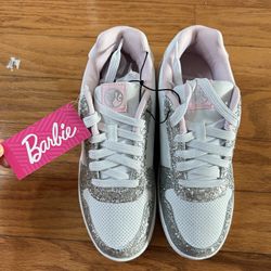 NWT Licensed Barbie women Sneakers Size 10