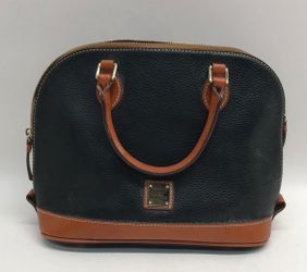 Women’s pebbled leather tote purse handbag