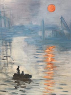 Monet “Impression Sunrise” 🎨