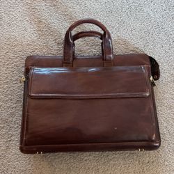 Vintage Vantaggio Italian Leather Briefcase/Bag
