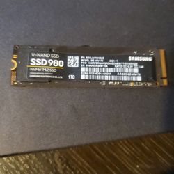 1tb Nvme Samsung ssd 980