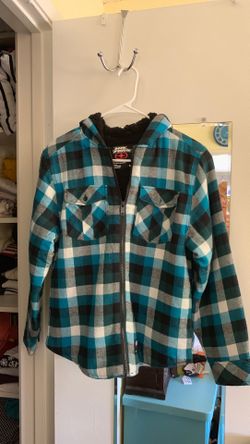 Boys fleece jacket. Size MED barely worn