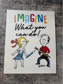 Dr. Seuss Inspired Kids Wall Art