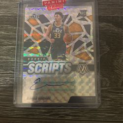 Elijah Hughes Rookie Card Auto 