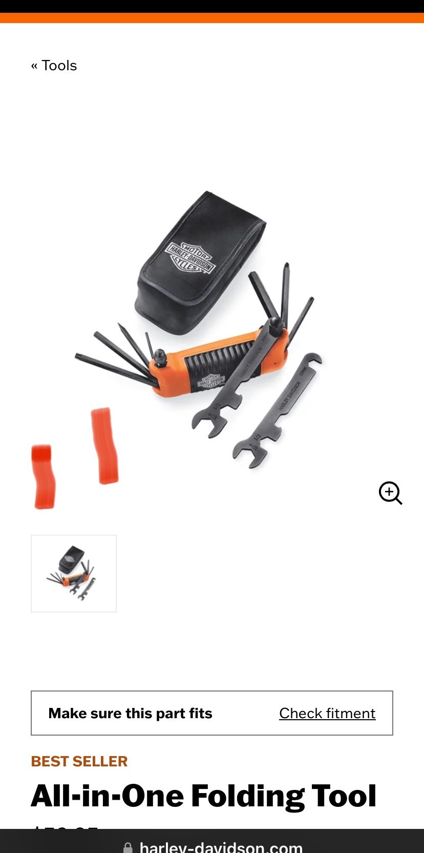 Harley Davidson Folding Tool Kit for Sale in West Palm Beach, FL