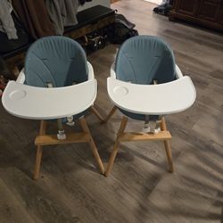 2 Free High Chairs 
