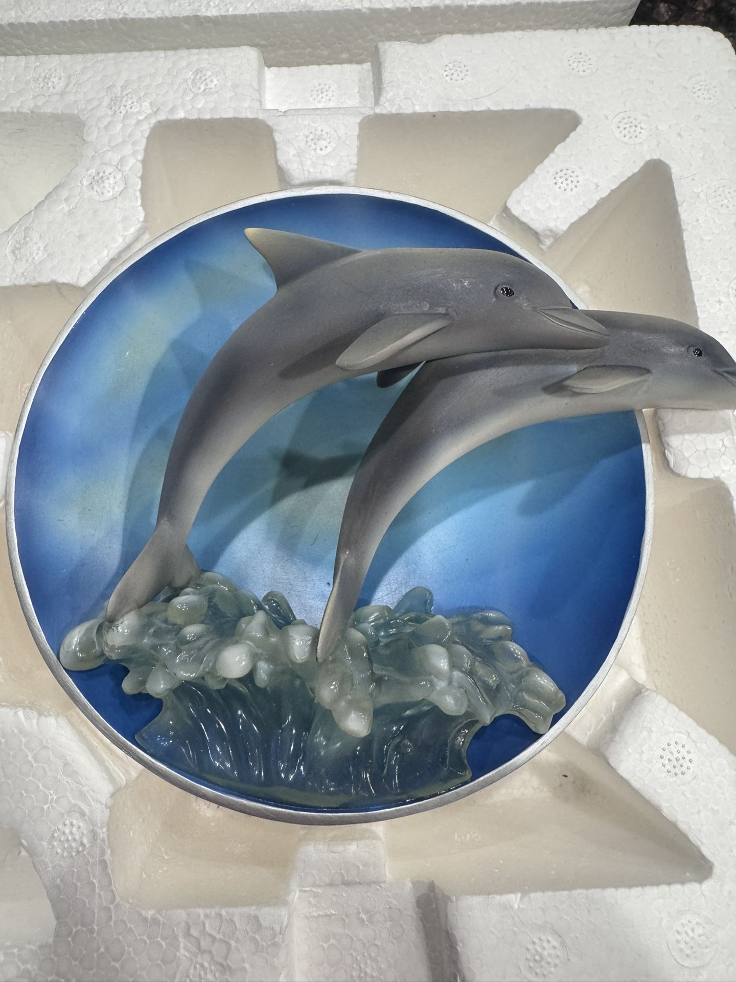 The Bradford Exchange Dolphin Plates 