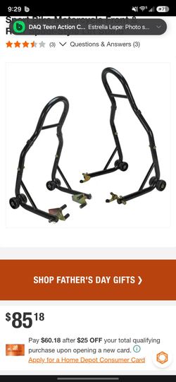 Sport Bike Motorcycle lift stand