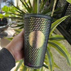 Starbucks Grande Dark Unicorn Studded Tumbler 