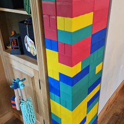 Over 4 Foot Tall X 4 Rows Deep Blocks!