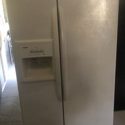 Kenmore White Side By Side Fridge 