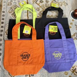 trader joe's mini tote bags (fall edition)