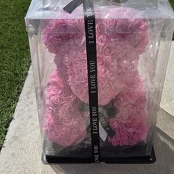 Rose I Love You Teddy Bear