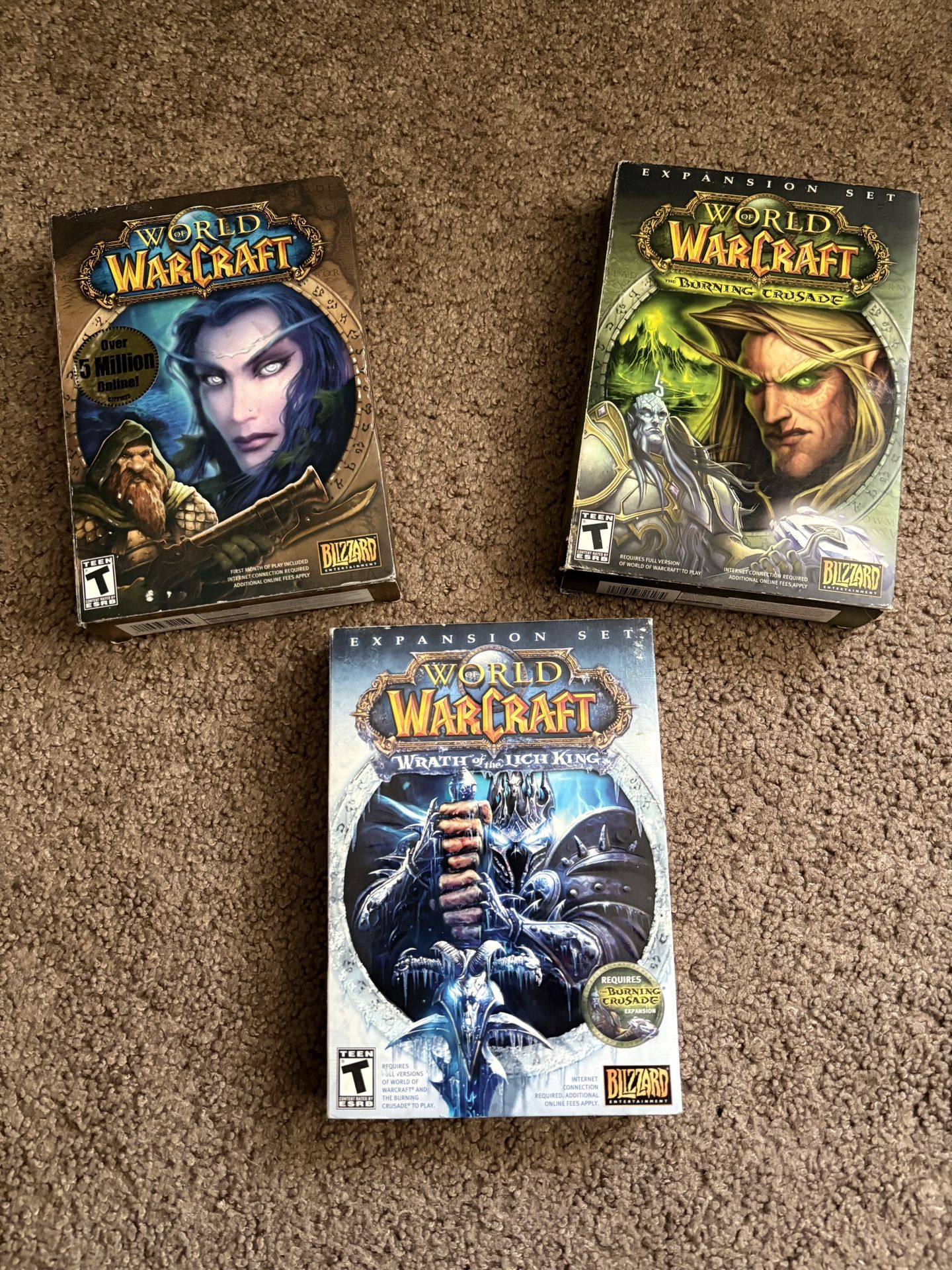World of Warcraft expansion sets