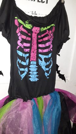 Adult skeleton costume