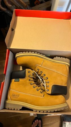 (NEW) COLEMAN WORKWEAR BOOTS . SIZE 9.5 M