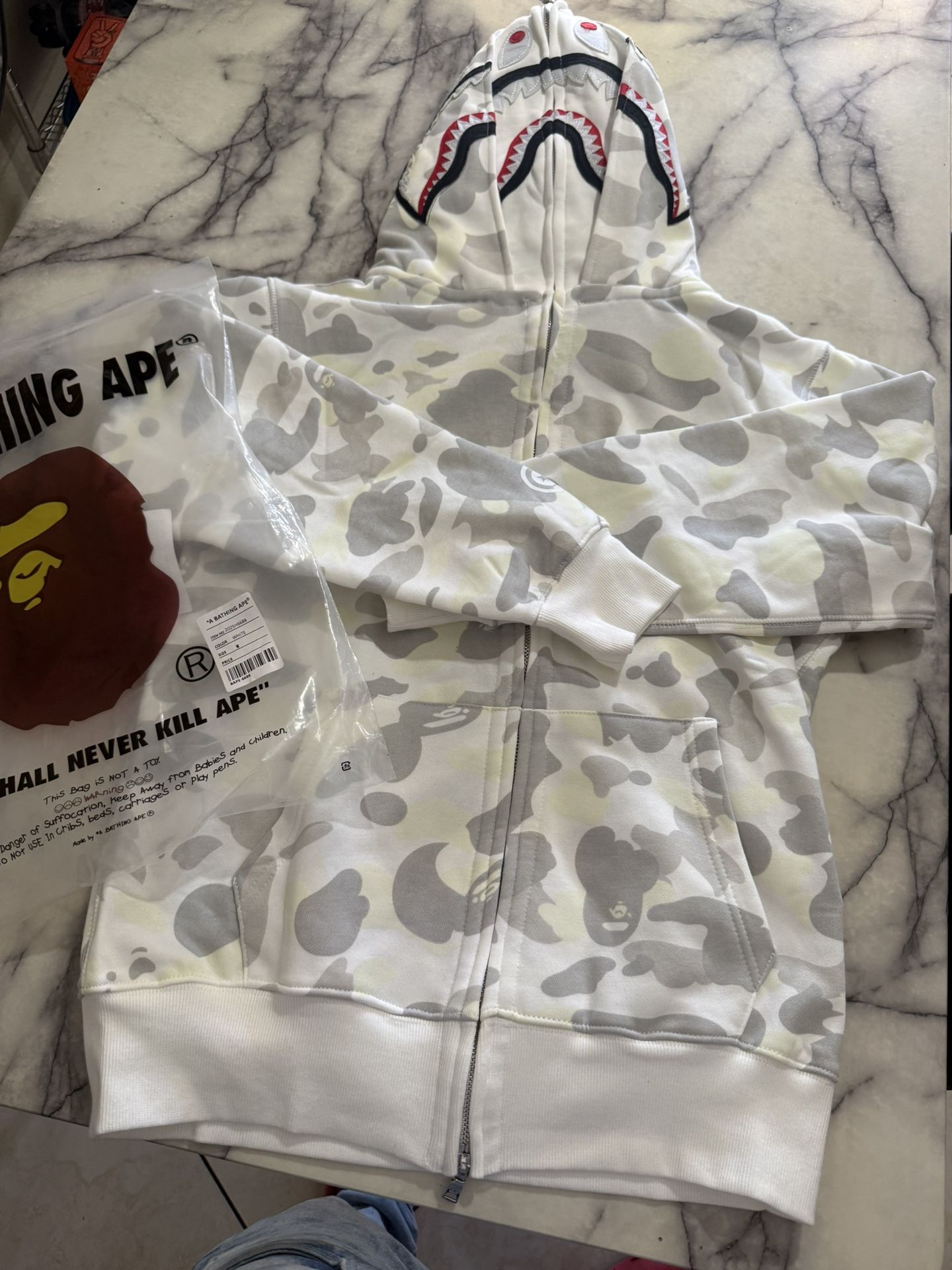 A Bathing Ape Double Hoodie