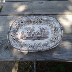 Antique Plate Marked
