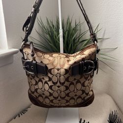 COACH Y2K Signature Soho Duffel Shoulder Bag F05K-3574