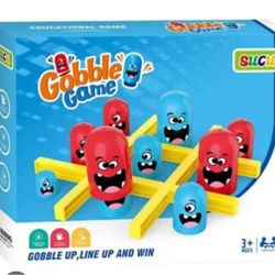 Tic Tac Toe Big Eat Small Gobble Board Game Parent-Child Interactive Educational