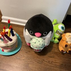 Staff Animals , One With Music, A Nice Birthday Hat (all For $15)
