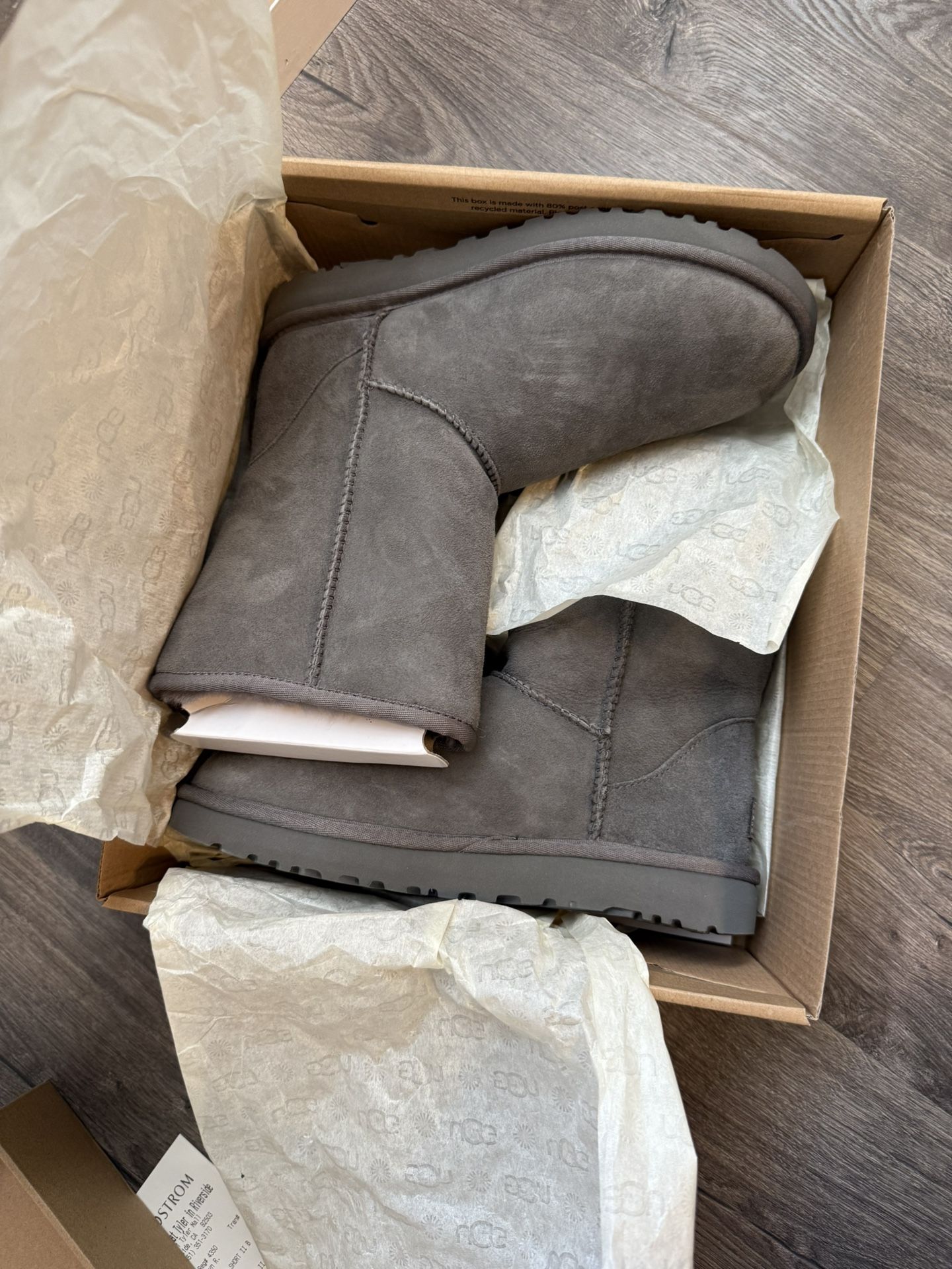 Gray Classic Uggs