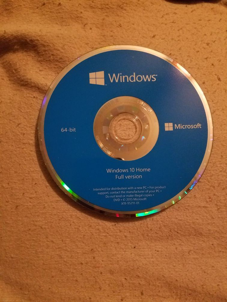 Windows 10 Startup Disc