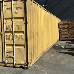 40 FOOT SHED STORAGE SHIPPING CONTAINER 