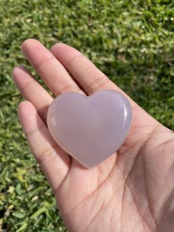 Agate Crystal Heart w/ druzy