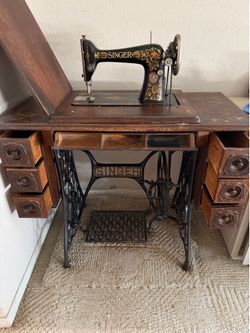 Antique Singer sewing machine