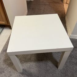 IKEA LACK White side table