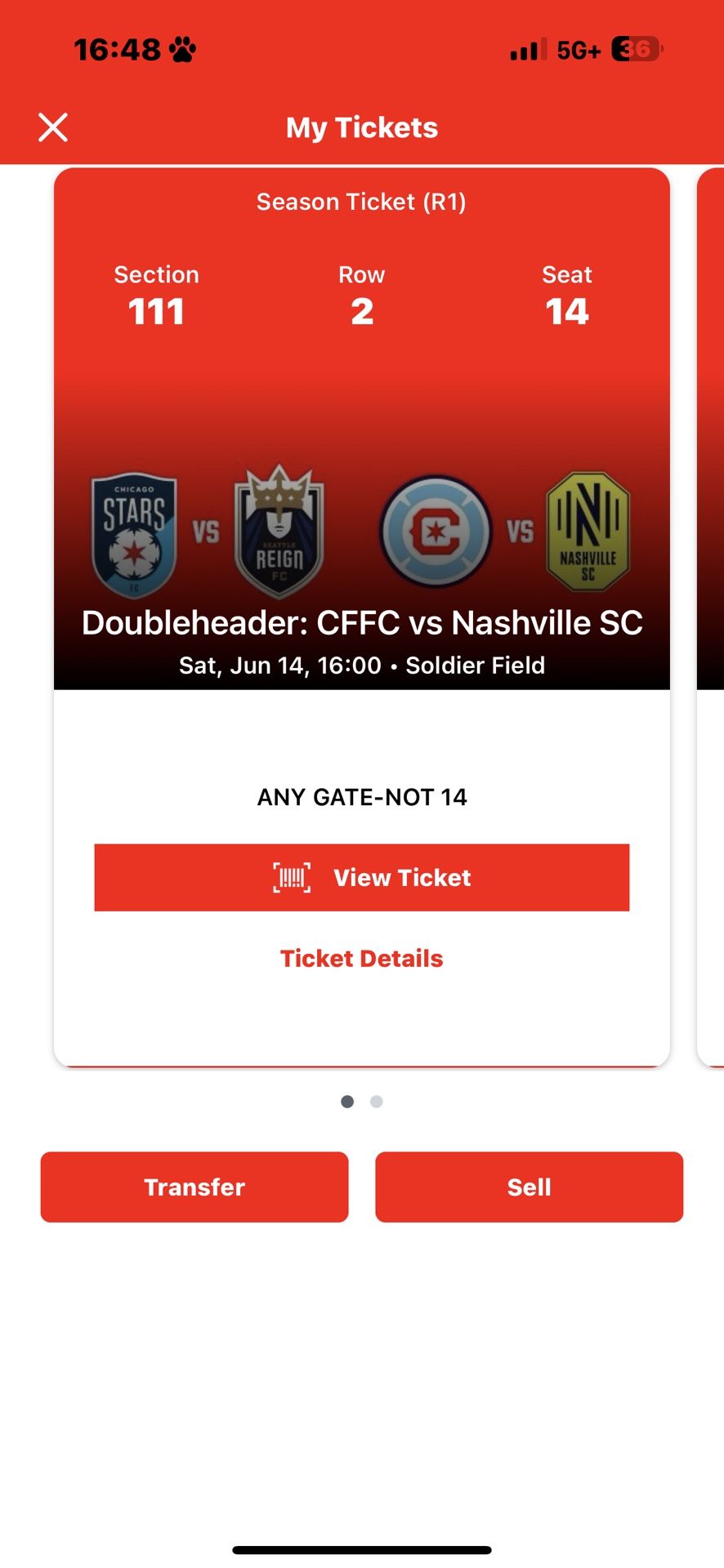 Chicago Fire vs Nashville
