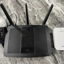 Linksys router EA7500 and extender RE7000