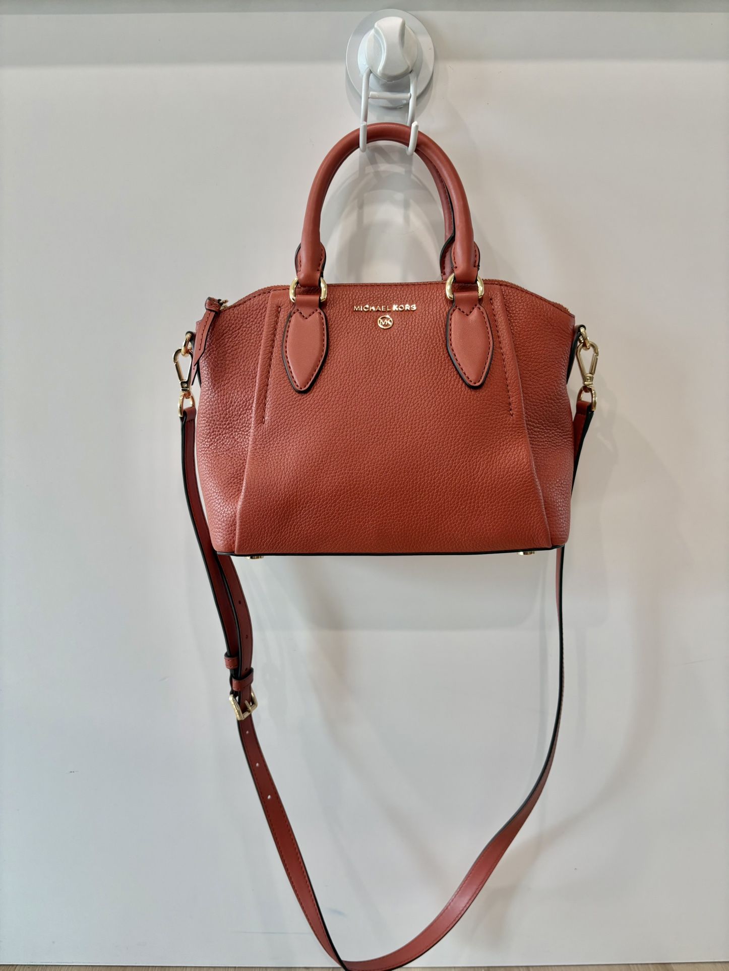 BRAND NEW Michael Kors Medium Leather Sienna Satchel Bag