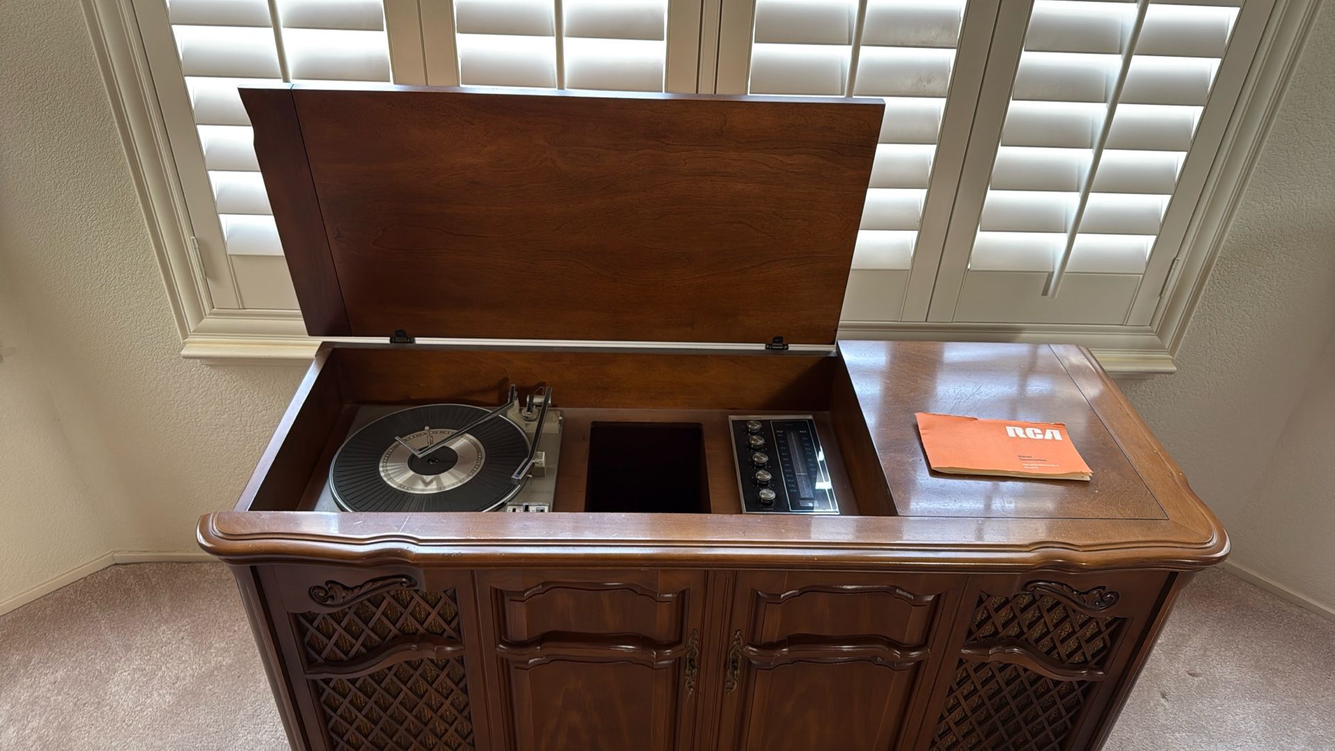 RCA Record Player Stereo