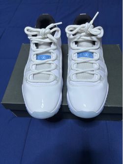 Jordan 11 Retro Low Legend Blue 2021 Size 10.5
