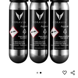 Coravin Argon 65 Gas Capsules 3-Pack