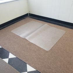 FREE plastic floor mat
