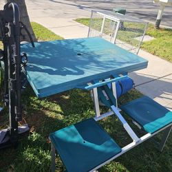 Kids Picnic Table Foldable 