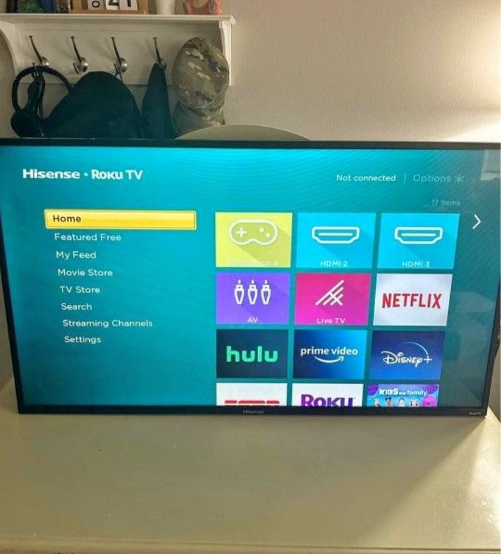 40 Inch Roku Smart Tv With Remote